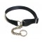 Webbing Collar, Easy-Fit No Buckle, Black