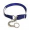 Webbing Collar, Easy-Fit No Buckle, Blue