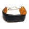 Black Leather Puppy Collar