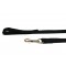 10m Soft Cotton Recall Lead, 20mm Wide, Black