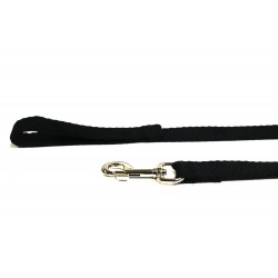 1m Soft Cotton Lead, 20mm Wide, Black