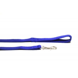 10m Soft Cotton Recall Lead, 20mm Wide, Blue