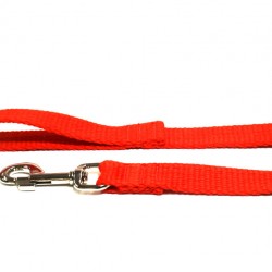 2m Soft Cotton Lead, 25mm Wide, Red